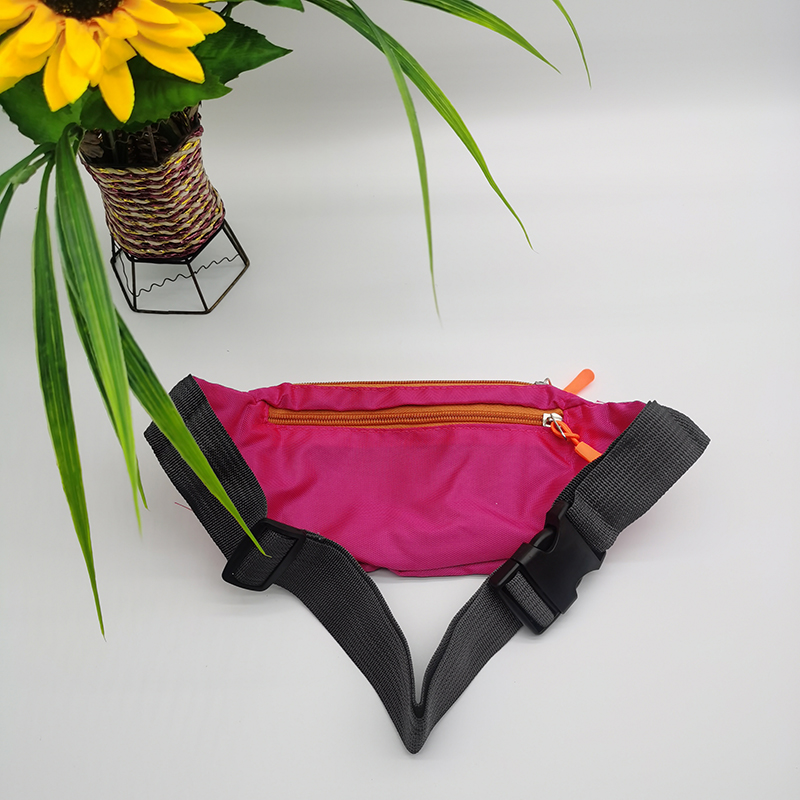 waist bag in pink color 003